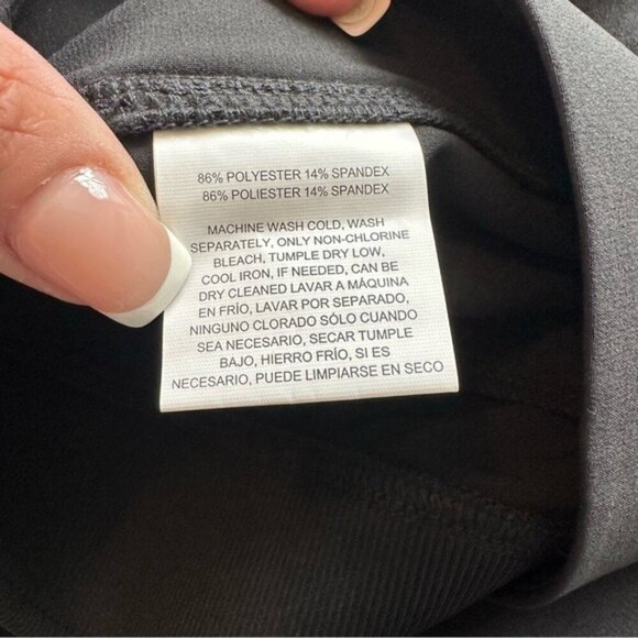 Cobble Lane Women’s Pants Size Large Black High Rise Pull-On Lightweight Trouser - Picture 9 of 11